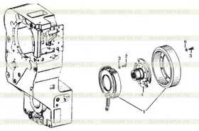 PARKING BRAKE FLANGE YD13 303 005