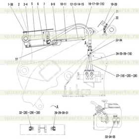 INDICATIONG PLATE OF LIFTING CYLINDER