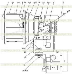 TRANSITION CANISTER OF FLYWHEEL SHELL