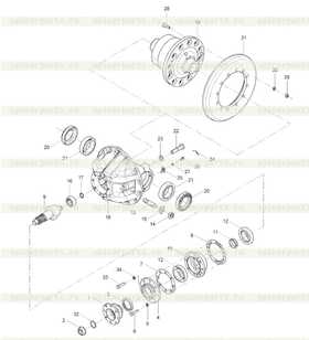 Crown wheel  43A0136