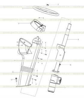 Bolt  GB16674-M12*40EpZn-8.8