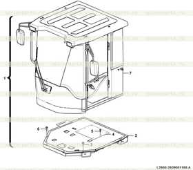 Bolt  GB16674-M8*25EpZn-8.8