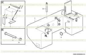 Bolt  GB5785-M30*2*280EpZn-8.8