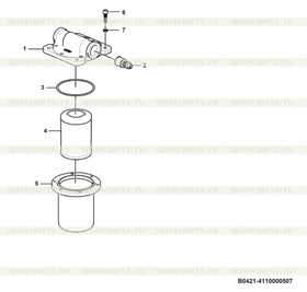 Screw  GB70-M8*25EpZn-8.8