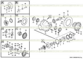 Differential housing