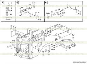 Split pin  GB91-6.3*50EpZn-Q235A