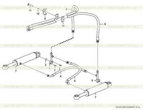 Bolt  GB16674-M8*30EpZn-8.8