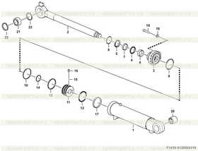 Sealing ring kit  24A101350S