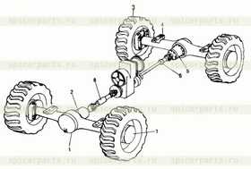 REAR DRIVING SHAFT