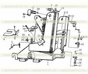 REAR PIN FOR TILT CYLINDER