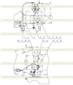 OIL INLET PIPE OF PUMP