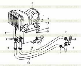 PUBBER HOSE JB8406-B16*2900