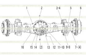 Bolt GB5786-M16*1.5*40EpZn-8.8