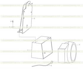 Number plate lamp SP483