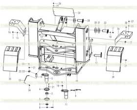 Bolt GB5783-M10*25EpZn-8.8