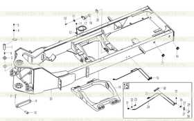 Front oil tube