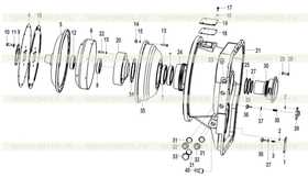 Aluminium wheel YJSW315-8-8