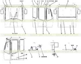 LEFT-DOWN DOOR ASSEMBLY