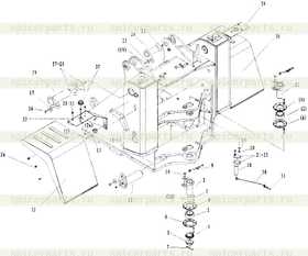 RIGHT BRACKET OF LAMP