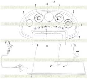 COVER BOARD,INSTRUMENT HOLE