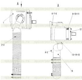 INTAKE OIL TUBE OF PUMP