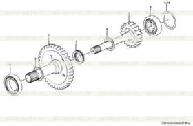 Ball bearing GB276-6016