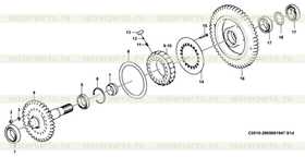 Retaining ring GB893.1-80-65Mn