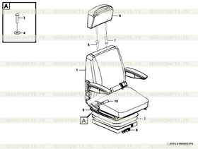 Backrest cushion XFZY-2-01