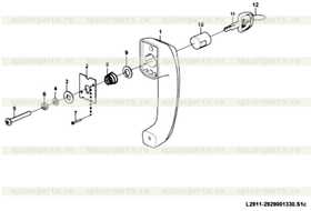 Screw GB818-M6*50EpZn-4.8