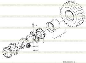 Rear axle A512