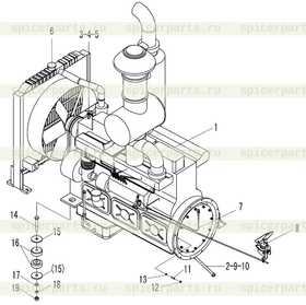 DISESEL ENGINE SYSTEMWD615G.220(G0375)