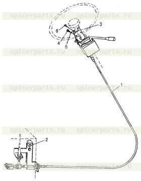 TRANSMISSION CABLE SHAFT LG953-BSCZ