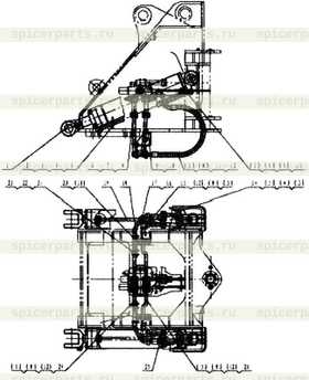 SMALL CHAMBER TUBE OF LEFT LIFT CYLINDER