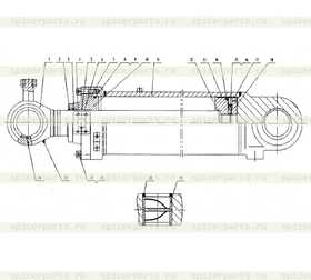 Screw GB70.1-M16*55EpZn-10.9