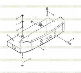 Towing pin