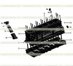 Cylinder block 612600013541