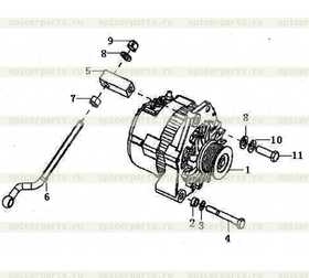 Alternator 1.5kW 612600090206D