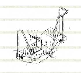 Clevis pin GB882-B6*70EpZn-3 5