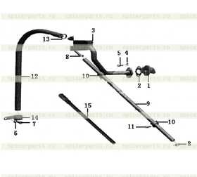 HOSE OF OIL SEPARATOR 612600012525