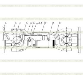 Крестовина 41x118mm/259271 (ОРИГИНАЛ)