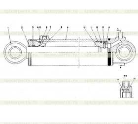 Cylinder body HSGL-90/45*360-4