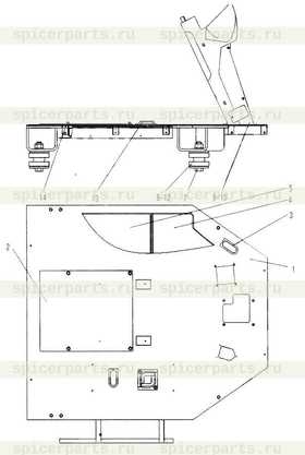 PLATFORM ASS'Y -LG956P