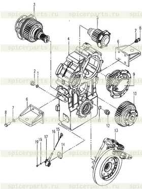 OUTPUT SHAFT ASSEMBLY