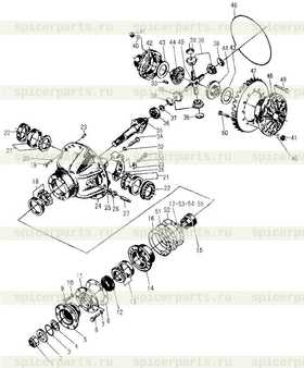 SPIRAL BEVEL GEAR PINION