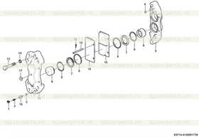 Cylinder piston JS-ZL50-007