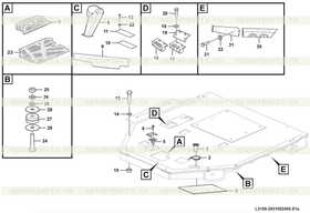 BOLT GB16674-M8*25EpZn-8.8