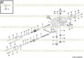 Valve body 22011602210 HVY32.2