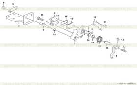 Brake anchorage BL50-1B-1