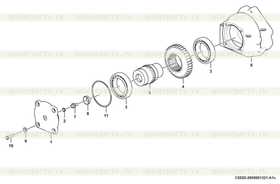 O-ring OGB3452.1-109*3.55G-FPM