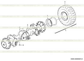 Rear axle A510